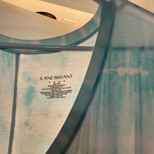 Lane Bryant cute and super comfortable tie-dye dress